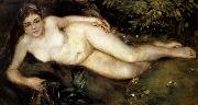 Pierre Renoir, Nymph by a Stream